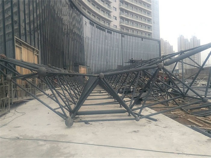 渝北万豪酒店雨棚网架