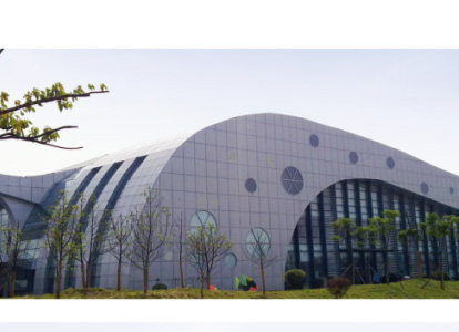 渝北会议中心外景网架工程